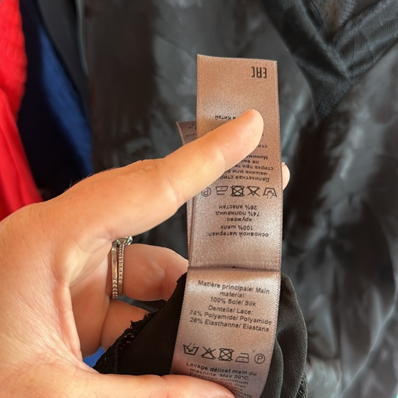 NWT Zadig & Volataire RENELLE SILK JACQUARD DRESS Mini 100% Silk Sz XS - Picture 11 of 11